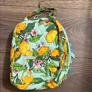 Vera Bradley Citrus Floral Quilted Backpack